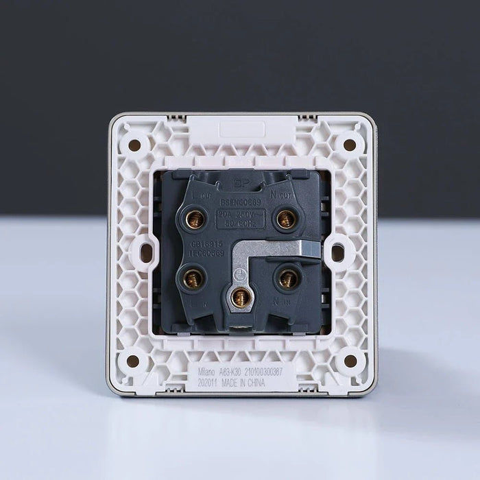 Milano 20A Dp Switch With Neon Sl Ps