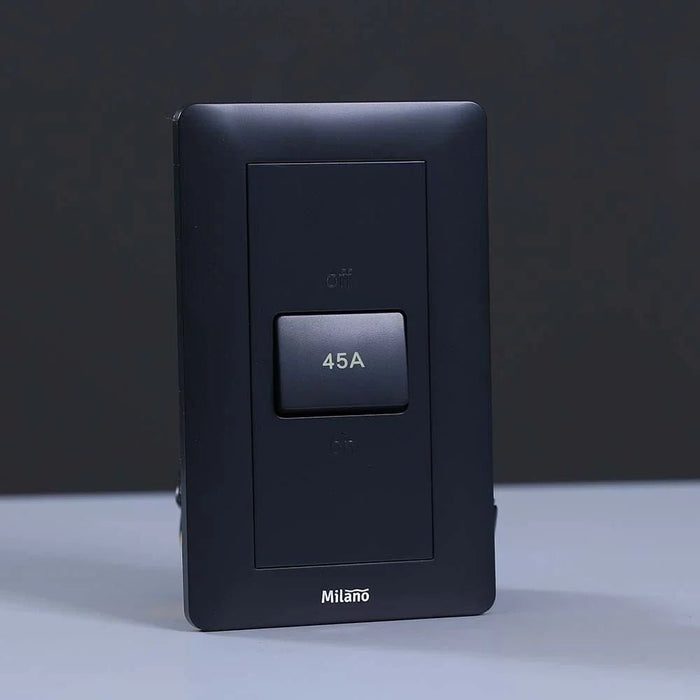 Milano 45A Dp Switch 6X3Mblk Ps
