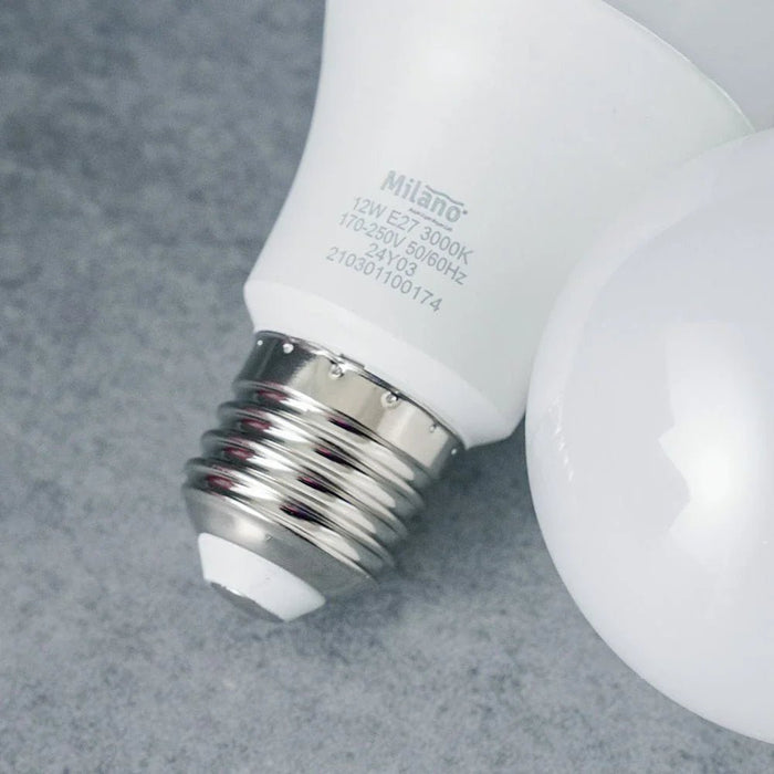 Milano LED Bulb 2Pcs Set 12W E-27 6500K