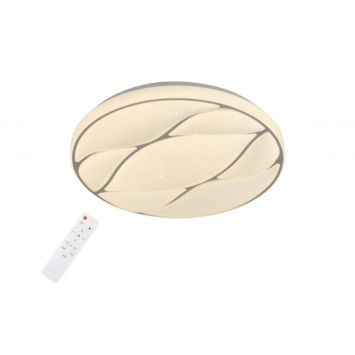 Milano 72W Led Ceiling Light 3Cct+ Dim Remote Round