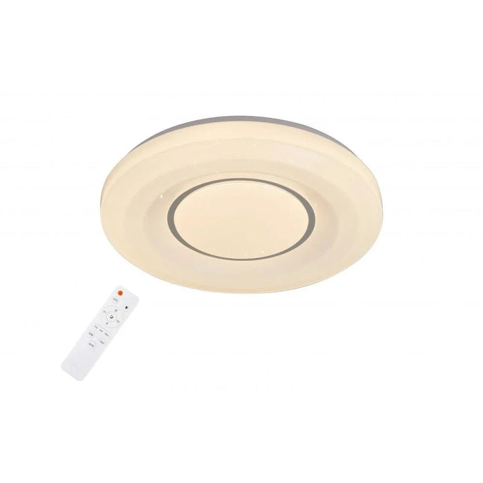 Milano 72W Led Ceiling Light 3Cct+ Dim Remote Round