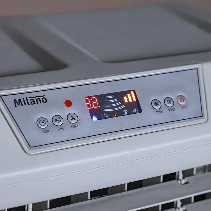 Milano Air Cooler - Thunder - 300 W/ 80 L Water Tank - Grey/Blue - With 1-Year Warranty