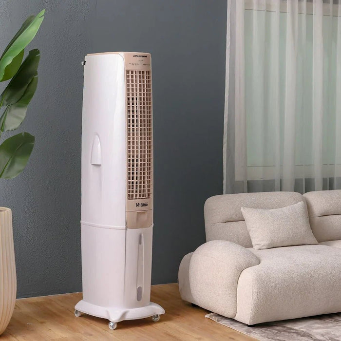 Tulia Jumbo Evaporative Air Cooler - Apricot - 350 W/ 70 L Water Tank - With 1-Year Warranty