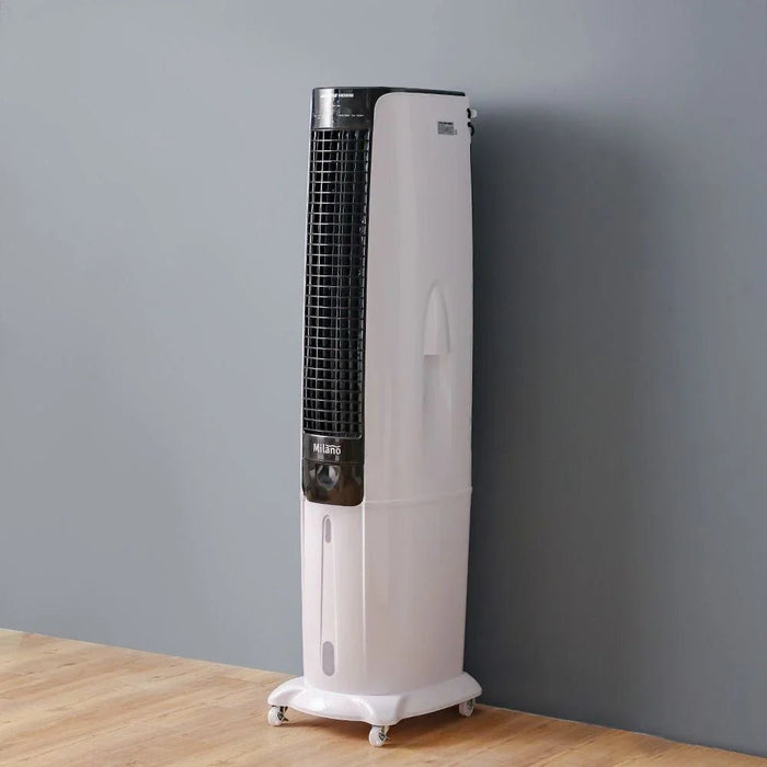 Tulia Jumbo Evaporative Air Cooler - White & Black - 350 W/ 70 L Water Tank - With 1-Year Warranty