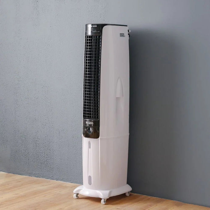 Tulia Jumbo Evaporative Air Cooler - White & Black - 350 W/ 70 L Water Tank - With 1-Year Warranty