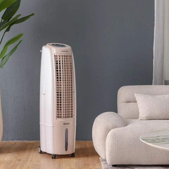 Tulia Evaporative Air Cooler - Apricot - 200 W/ 30 L Water Tank - With 1-Year Warranty