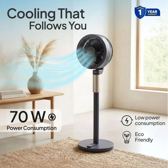 Milano Infinity Stand Fan 50W-3D Oscillation DRCF-2308Y