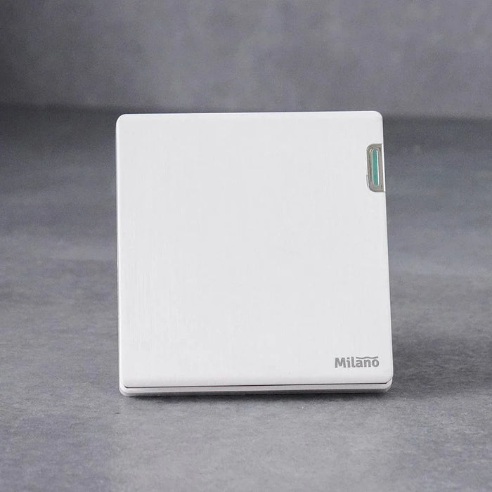 Milano 1G Intermediate Switch Aura Wh