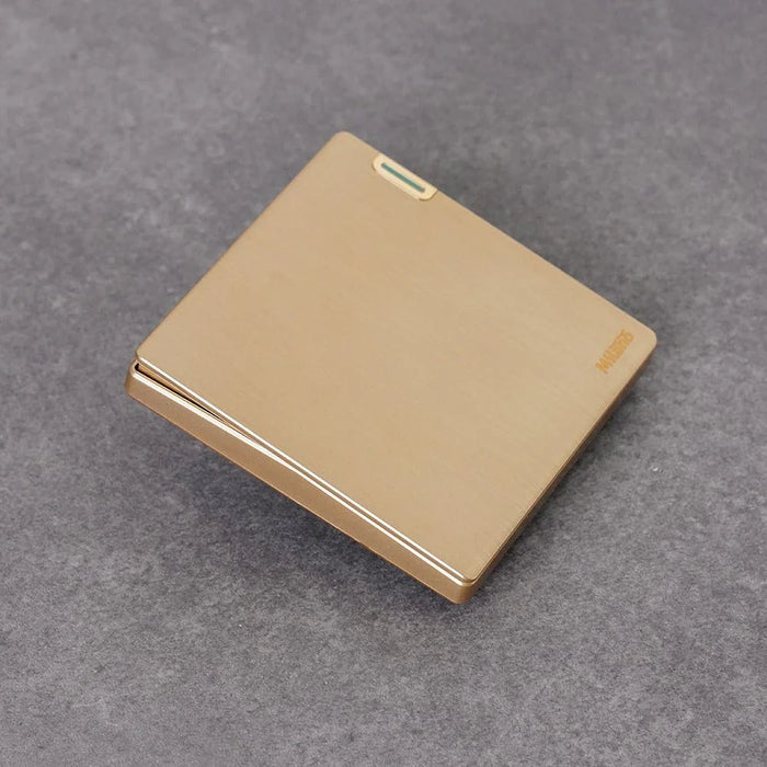 Milano 10A 1G 2W Switch Aura Gld
