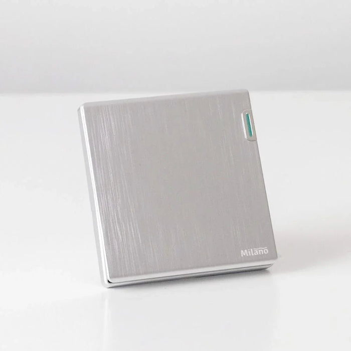 Milano 1G Intermediate Switch Aura Slvr