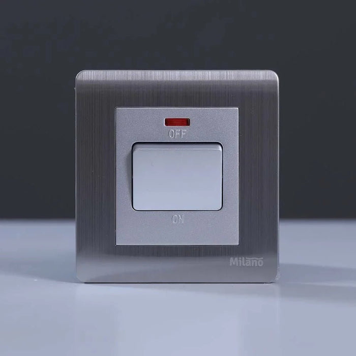 Milano 20A Dp Switch With Neon Sl