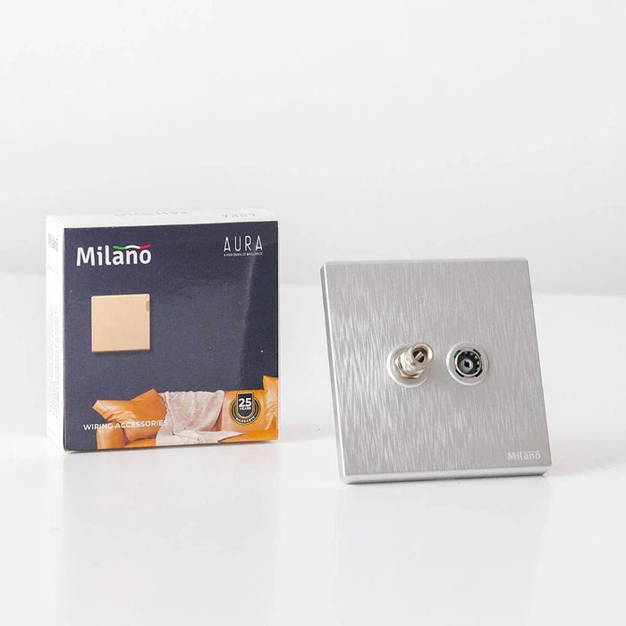 Milano Tv & Satellite Outlet Aura Slvr