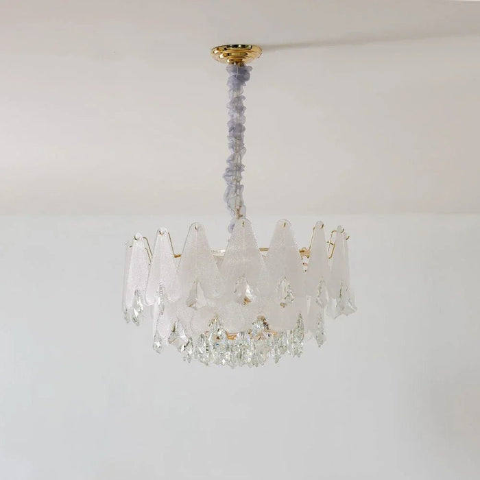 Babylonia Crystal Chandelier Ð Crystal & Metal Ð Clear/Silver