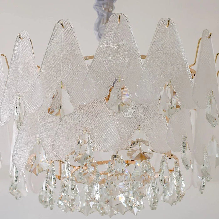 Babylonia Crystal Chandelier Ð Crystal & Metal Ð Clear/Silver
