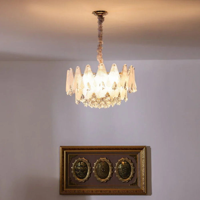 Babylonia Crystal Chandelier Ð Crystal & Metal Ð Clear/Silver