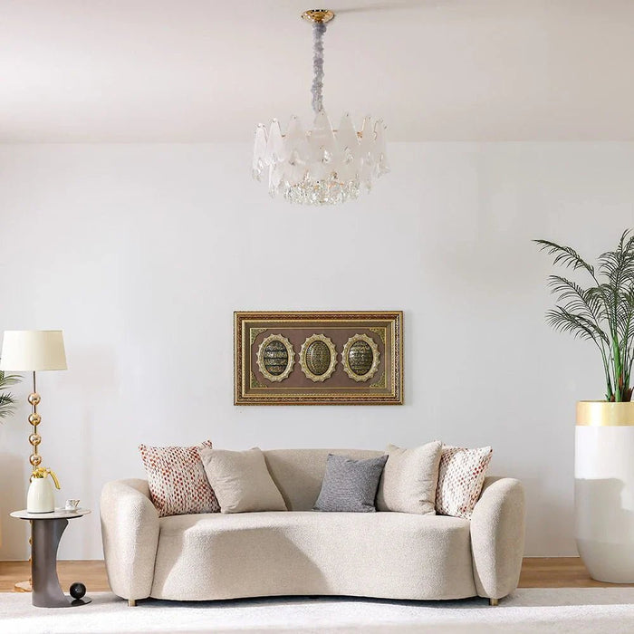 Babylonia Crystal Chandelier Ð Crystal & Metal Ð Clear/Silver
