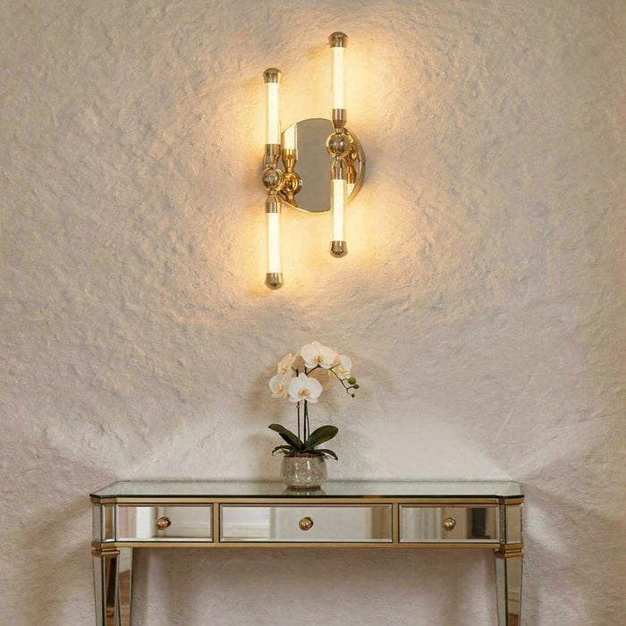 Gloss Wall Lamp Ð Metal Ð Brass Gold