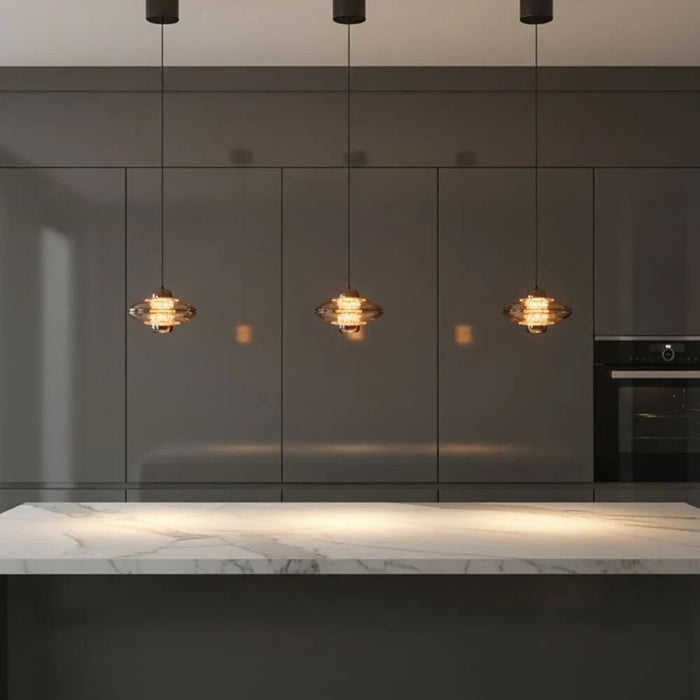 Orion LED Pendant Lamp - Adjustable length - Tea Brown - 2m