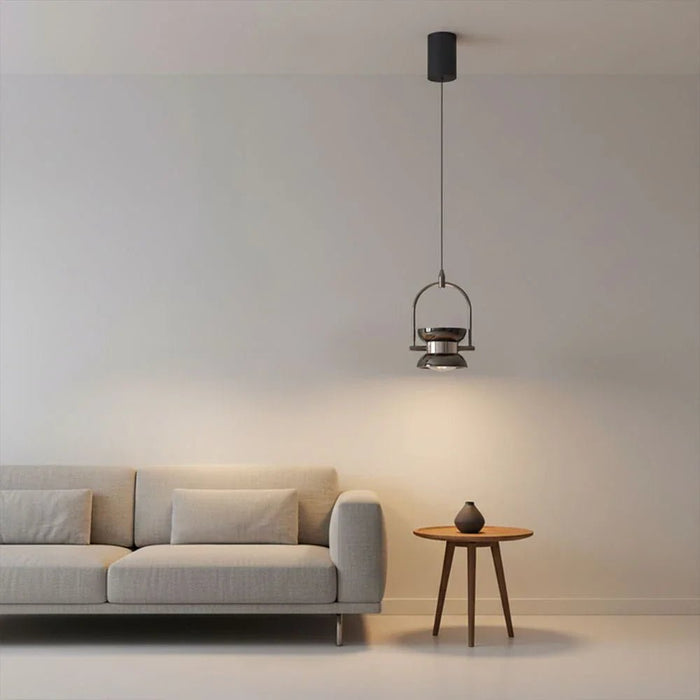 Dalton LED Pendant Lamp - Adjustable length - Black - 2m