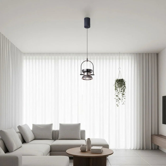 Dalton LED Pendant Lamp - Adjustable length - Black - 2m