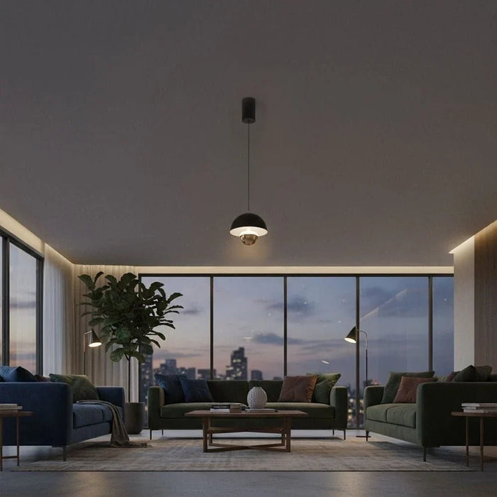 Edna Pendant Lamp  Ð Adjustable Length up to 2 m - Black - With Sensor Light