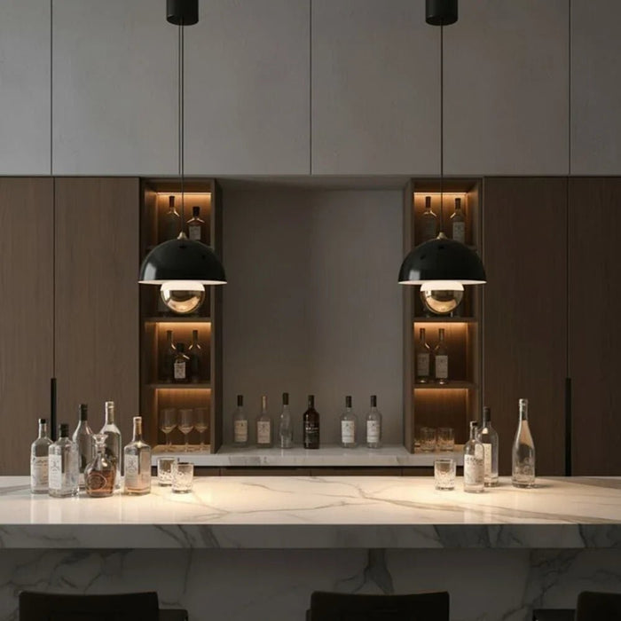 Edna Pendant Lamp  Ð Adjustable Length up to 2 m - Black - With Sensor Light