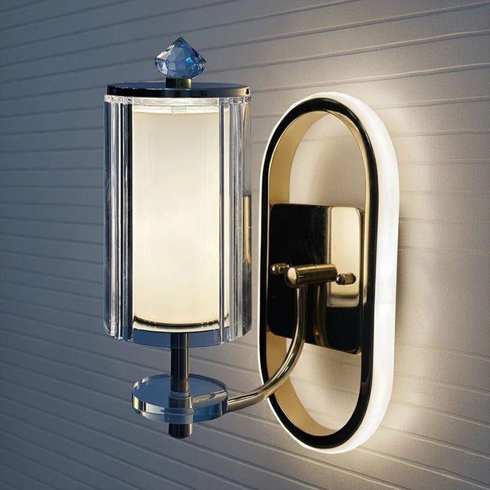 Erlo Wall Lamp With 3 Color Dimmable Light-French Gold