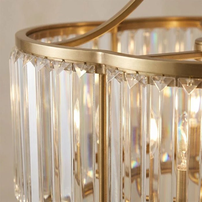Majestic 6 Light Crystal Chandelier - 60cm