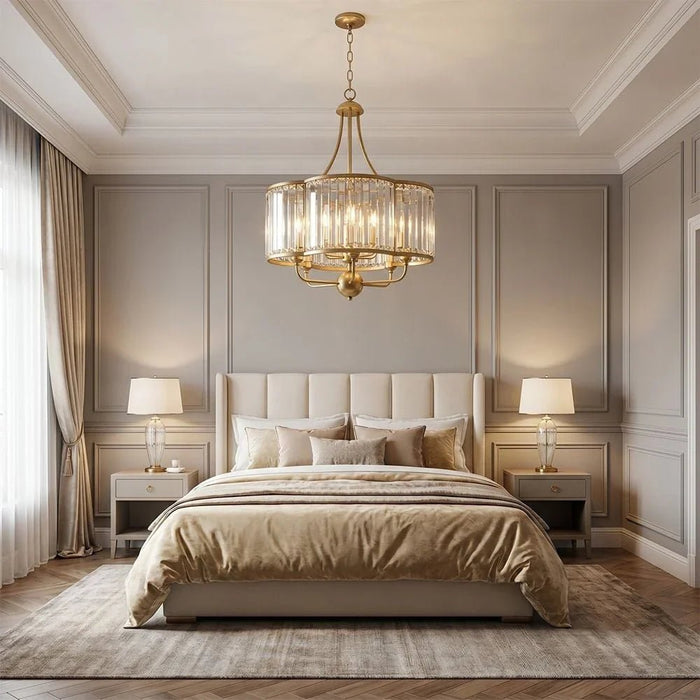 Majestic 6 Light Crystal Chandelier - 60cm