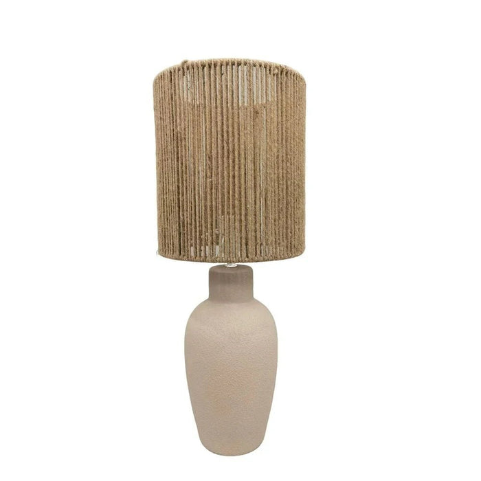Bohem Ceramic Table lamp With Handmade Shade - 56cm