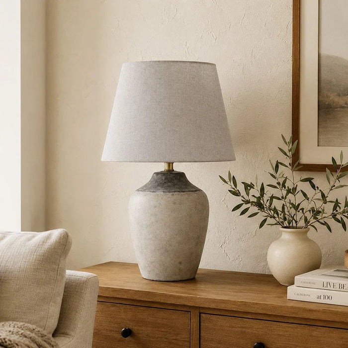 Raven Ceramic Table Lamp - 48cm Danube Home