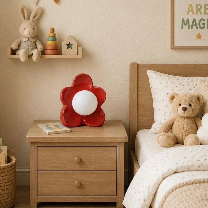 Petal Pop Kids Ceramic Table Lamp