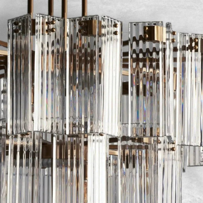 Denver Modern Glass Chandelier - 80Cm