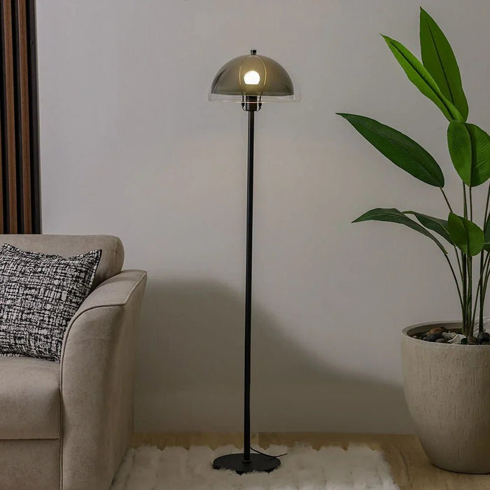 Hampton Metal Floor Lamp - Black - 35xH150