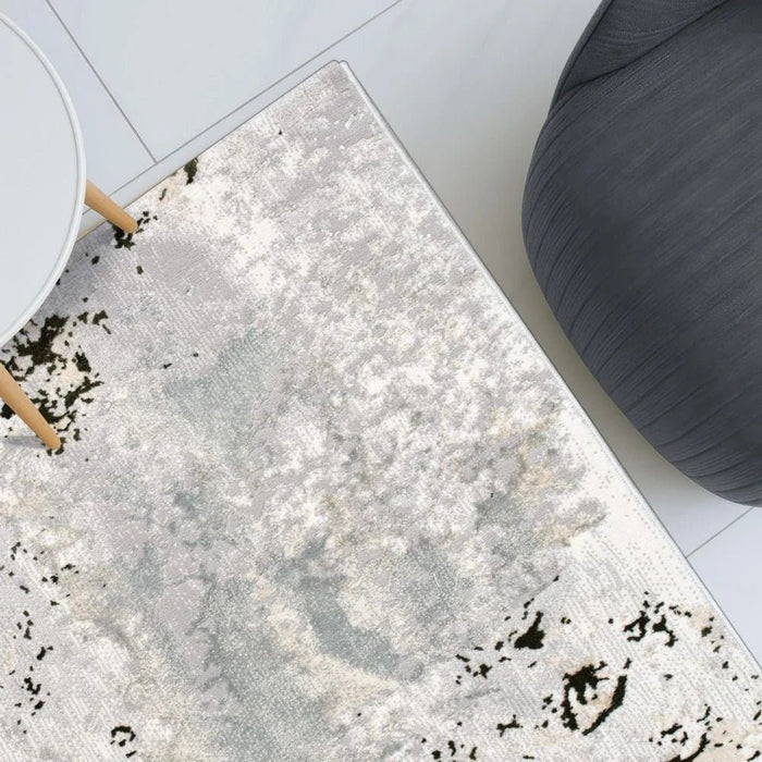 Harmony Modern Distressed Rugs 160X230 Olive Green