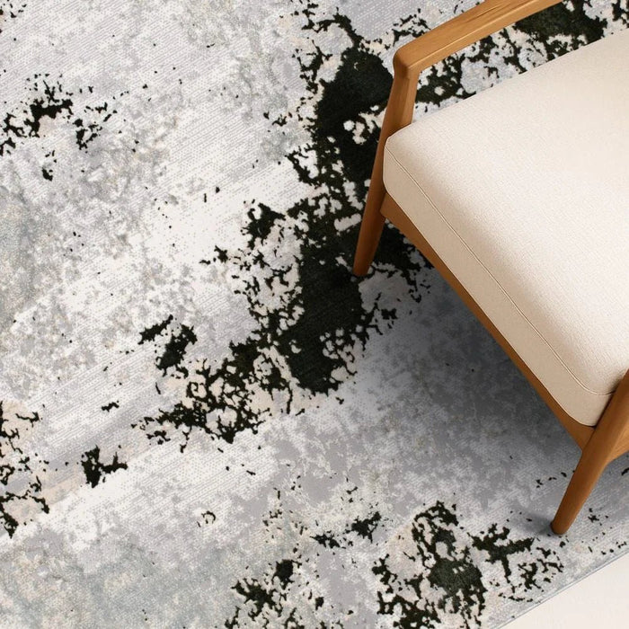 Harmony Modern Distressed Rugs 200X300 Olive Green