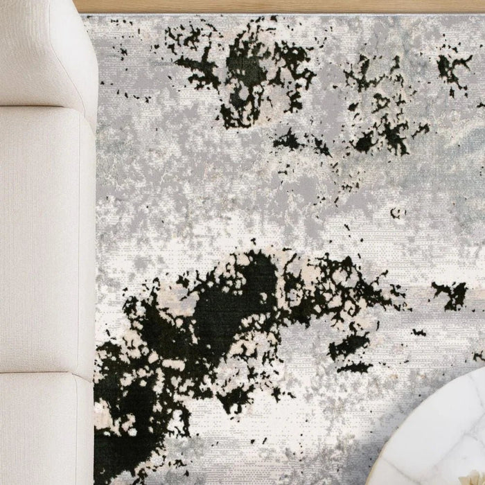 Harmony Modern Distressed Rugs 200X300 Olive Green
