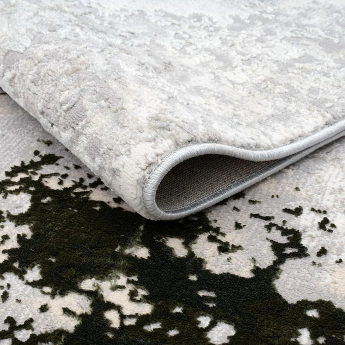 Harmony Modern Distressed Rugs 240X340 Olive Green