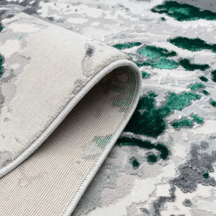 Harmony Modern Distressed Rugs 160X230 Green