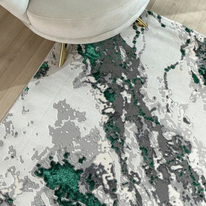 Harmony Modern Distressed Rugs 200X300 Green