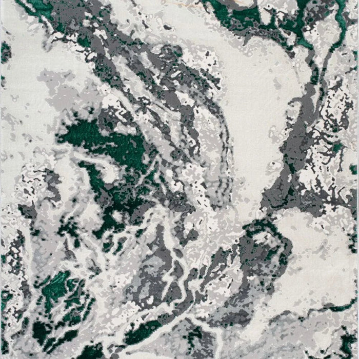 Harmony Modern Distressed Rugs 200X300 Green
