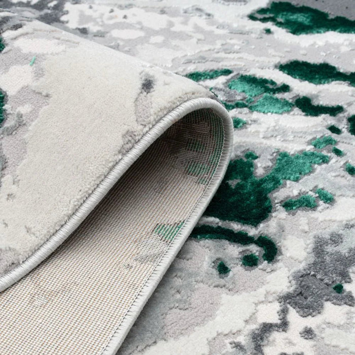 Harmony Modern Distressed Rugs 240X340 Green