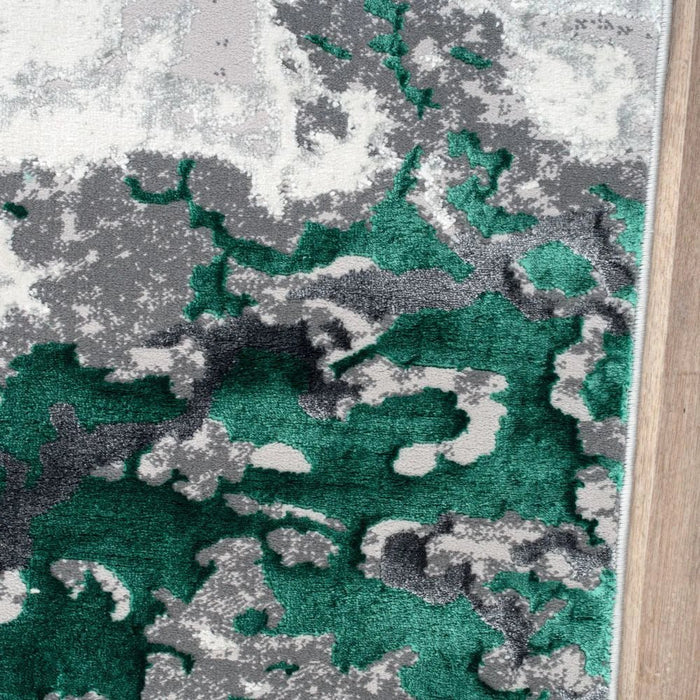 Harmony Modern Distressed Rugs 240X340 Turquoise