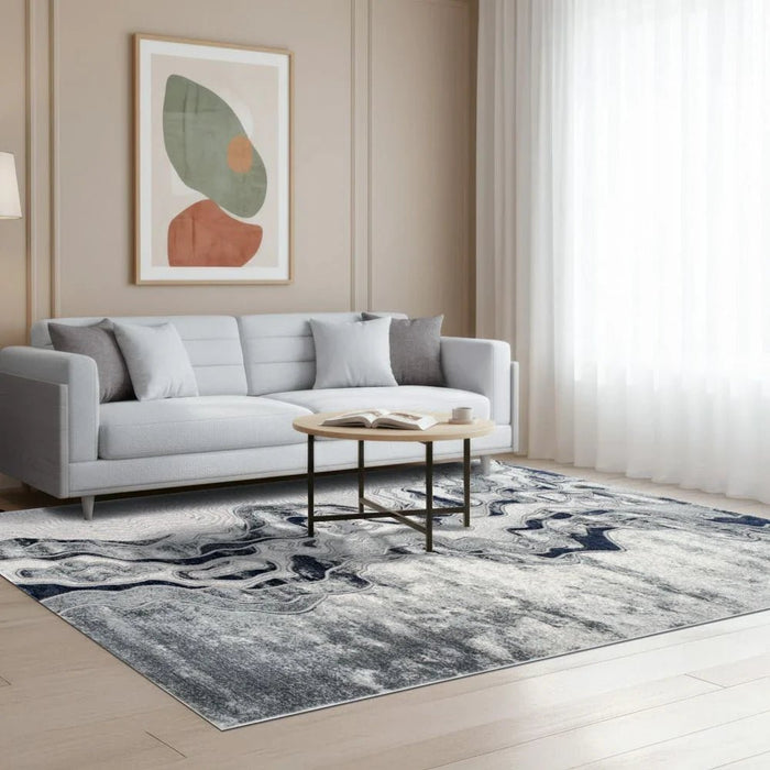 Harmony Modern  Abstracts Rugs 160X230 Blue