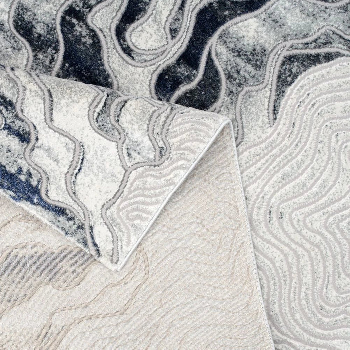 Harmony Modern Abstracts Rugs 240X340 Blue