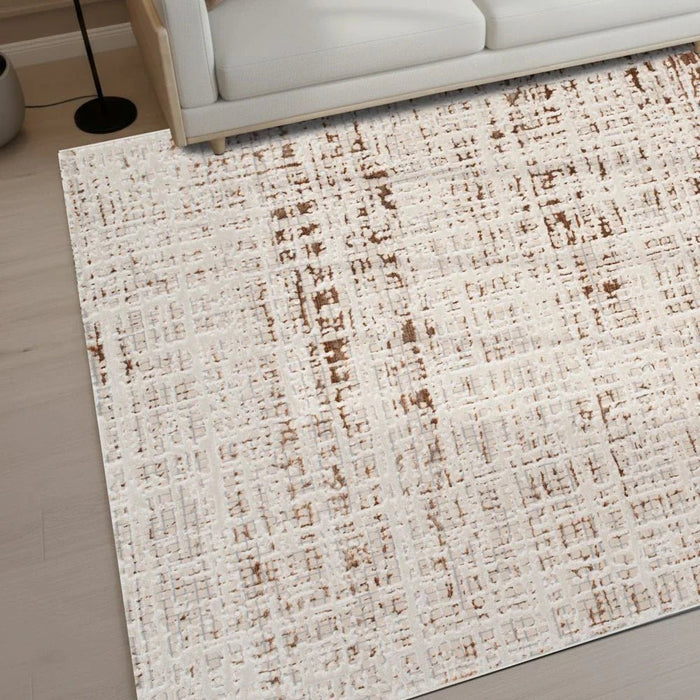 Harmony Modern Distressed Rugs 240X340 Brown