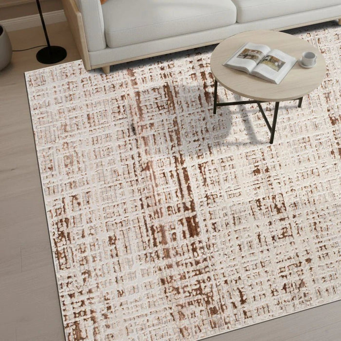 Harmony Modern Distressed Rugs 240X340 Brown