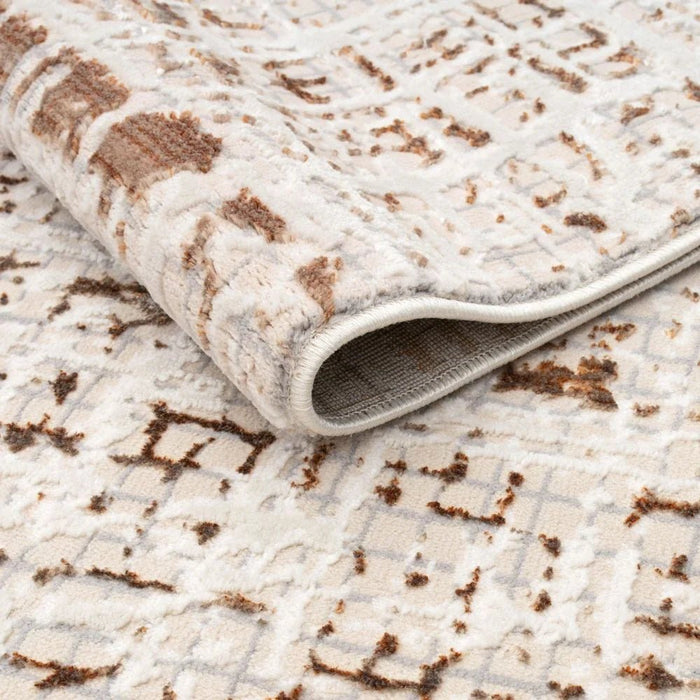 Harmony Modern Distressed Rugs 240X340 Brown