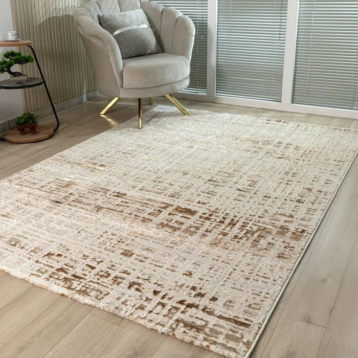Harmony Modern Distressed Rugs 240X340 Brown