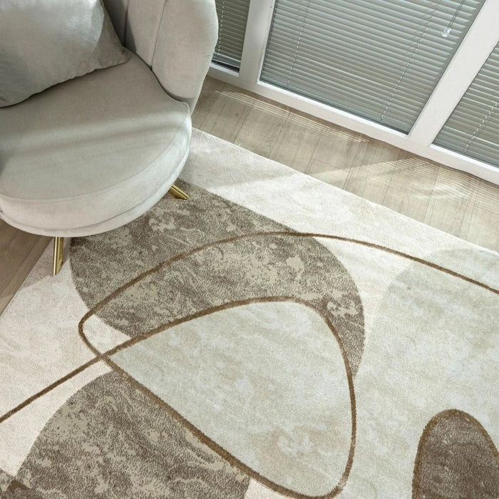 Harmony Modern  Abstracts Rugs 160X230 Cream